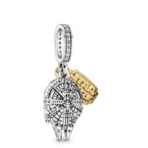New Pandora Millennium Disney Falcon Dangle Charm Bead